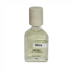 عطر جیبی مردانه اولترا ویرچوآل مدل Diesel با رایحه گلی، خنک، چوبی حجم 30 میلی‌لیتر