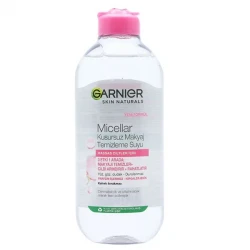 محلول پاک کننده آرایش صورت گارنیه مدل Skin Naturals حجم 400 میلی لیتر