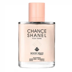 عطر جیبی زنانه وودی سنس مدل CHANCE SHANEL با رایحه تند حجم 30 میلی‌لیتر