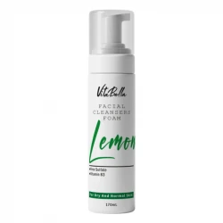 فوم شست‌وشوی صورت ویتابلا مدل Lemon  مناسب برای پوست خشک حجم ۱۷۰ میلی‌لیتر