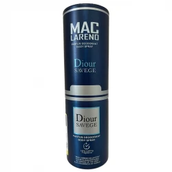 اسپری بدن مردانه مک لارنو مدل Dior Sauvage حجم 200 میلی لیتر