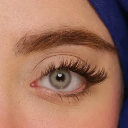لنز چشم رویال ویژن مدل PIXY GRAY کد 31 رنگ طوسی روشن بدون دور