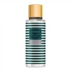 بادی اسپلش مردانه کوبکو مدل BULGARI AQUA حجم 250 میلی‌لیتر