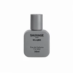 عطر جیبی مردانه اسکلاره مدل Sauvage Dior با رایحه گرم حجم 35 میلی‌لیتر