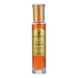 عطر جیبی زنانه صندل مدل Black opium با رایحه شیرین حجم 25 میلی‌لیتر