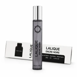 عطر جیبی مردانه هارلینگن مدل Lalique Encre Noire با رایحه گرم حجم 35 میلی‌لیتر
