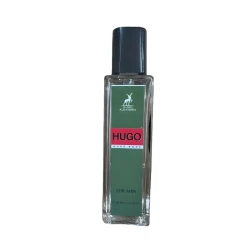 عطر جیبی مردانه الحمبرا مدل HUGO BOSS با رایحه خنک حجم 35 میلی‌لیتر