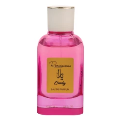 ادو پرفیوم زنانه رمینیسنس مدل CANDY حجم 100 میلی‌لیتر، با رایحه معتدل، شیرین و ساختار آب‌نباتی