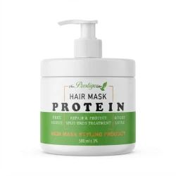 ماسک مو ترمیم کننده نیو پرستیژ کالر مدل Protein مناسب برای انواع مو حجم 500 میلی لیتر