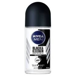 رول ضد تعریق مردانه نیوآ مدل invisible Black and white orginal حجم 50 میلی لیتر