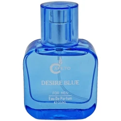 عطر جیبی مردانه کافه تو مدل دیزایر بلو با رایحه معتدل حجم 35 میلی‌لیتر