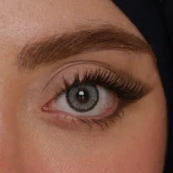 لنز چشم رویال ویژن مدل SOLITAIRE کد 03 رنگ خاکستری روشن دوردار