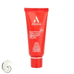 کرم ضد آفتاب بی‌رنگ صورت و دور چشم آراکسین SPF 50 مدل Herbal Care محافظ در برابر اشعه UVA و UVB ‌مناسب برای انواع پوست حجم 40 میلی‌لیتر