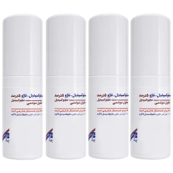 لوسیون تقویت کننده مو ناژو مدل ماینوکسیدیل 5 درصد مناسب برای انواع مو حجم 60 میلی لیتر بسته 4 عددی