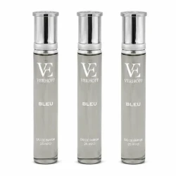 عطر جیبی مردانه ورهف مدل بلو با رایحه خنک حجم 25 میلی لیتر بسته 3 عددی