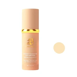 کرم پودر بایومیمیک رنگی مایع SPF 50 فوراور بلوم مدل 4in1 شماره 01 مناسب برای انواع پوست حجم 30 میلی‌لیتر