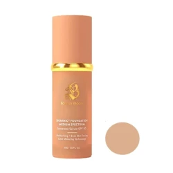 کرم پودر بایومیمیک رنگی مایع SPF 50 فوراور بلوم مدل 4in1 شماره 02 مناسب برای انواع پوست حجم 30 میلی‌لیتر