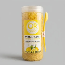 نمک حمام اور مدل Lemon وزن 800 گرم
