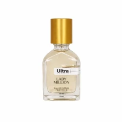عطر جیبی زنانه اولترا ویرچوآل مدل Lady Million با رایحه شیرین حجم 30 میلی‌لیتر