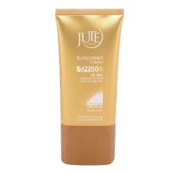 کرم ضد آفتاب بدون رنگ ژوت SPF 50 مدل W C ‌مناسب انواع پوست‌ حجم 40 میلی‌لیتر