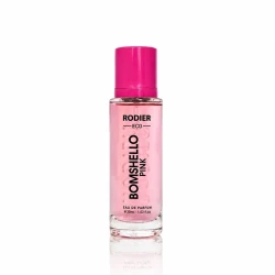 عطر جیبی زنانه رودیر مدل Bomshello Pink با رایحه خنک حجم 30 میلی‌لیتر