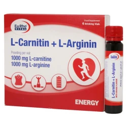 خرید ویال ال کارنیتین پلاس ال آرژینین یوروویتال 6 عددی