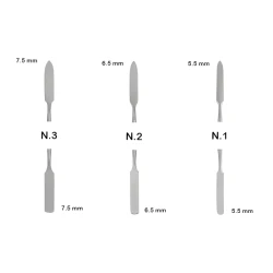 اسپاتول محکمه دو سر مدسی مدل Cement Spatula