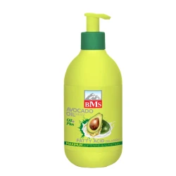 کرم مرطوب کننده دست و صورت بی ام اس مدل AVOCADO OIL مناسب انواع پوست حجم 300 میلی لیتر