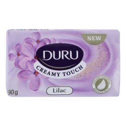 صابون شستشو لطافت بخش صورت و بدن دورو مدل lilac مناسب برای انواع پوست وزن 90 گرم