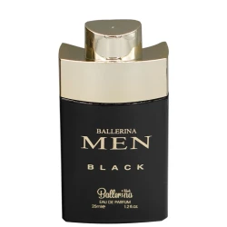 عطر جیبی مردانه بالرینا مدل MEN BLACK با رایحه گرم حجم 25 میلی‌لیتر