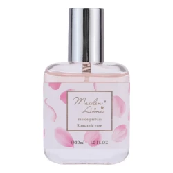 عطر جیبی زنانه میدن آنا مدل romantic rose حجم 30 میلی‌لیتر با رایحه گلی و پخش بوی متوسط، مناسب فصل زمستان