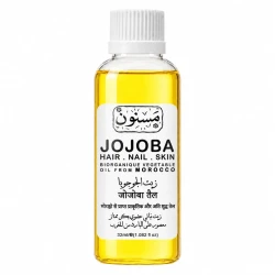 روغن جوجوبا مسنون مدل jojoba مناسب برای انواع پوست و مو حجم 32 میلی لیتر