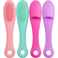 برس سیلیکونی پاکسازی و ماساژ صورت مدل انگشتی بسته 4 عددی