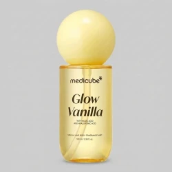 بادی میست مدیکیوب مدل glow vanilla حجم 100 میلی لیتر